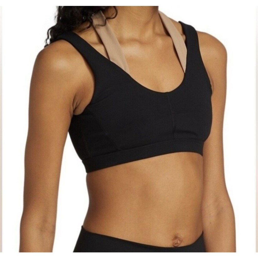 Womens Size XS n:philanthropy Tille Sports Bra Black NWT - Picture 3 of 10
